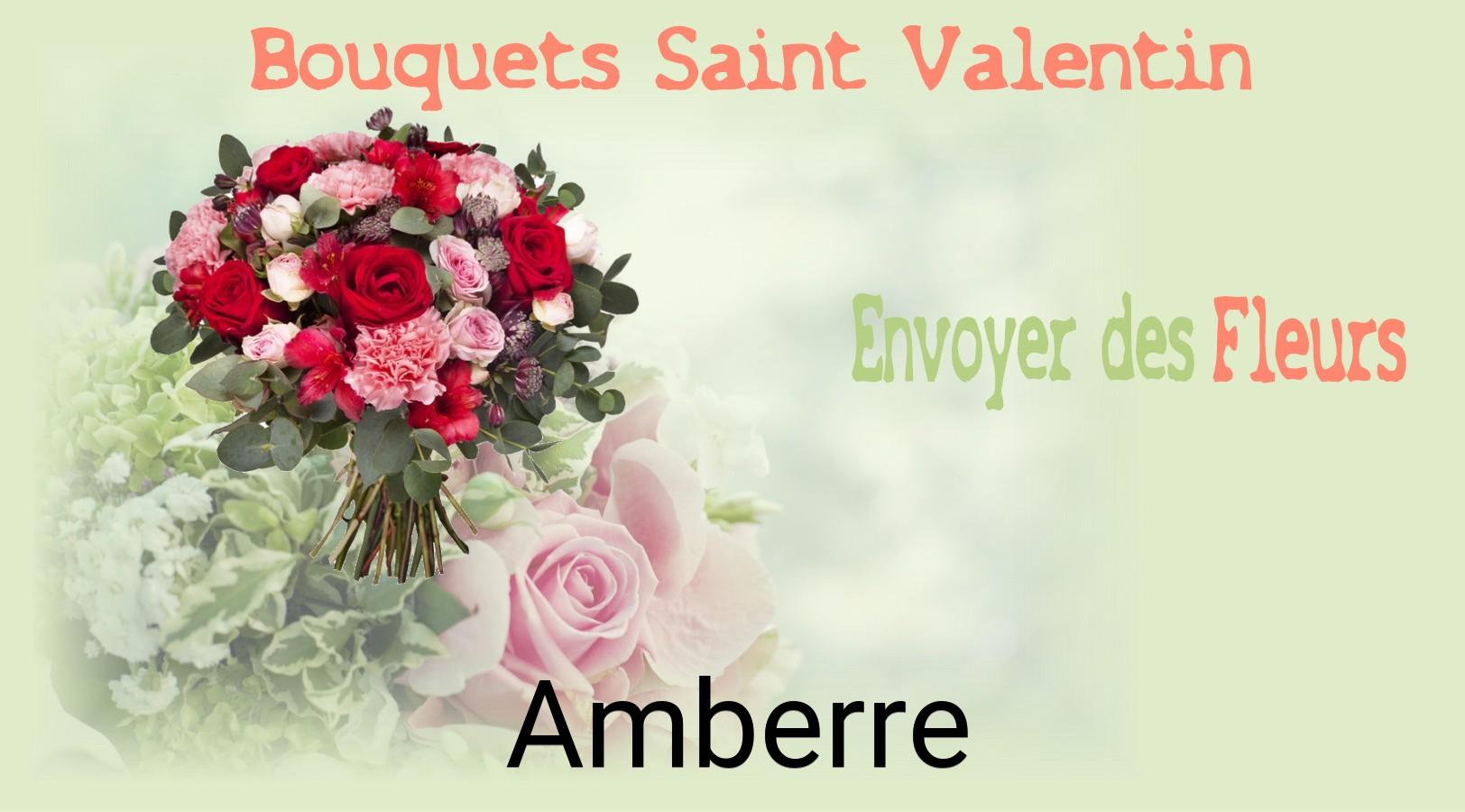Roses de Saint-Valentin livrées à Amberre